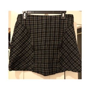Urban Outfitters Green Plaid Skirt || M